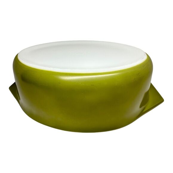 Vintage Pyrex 2 1/2 Quart Verde Dish #045, Mid-Century Modern (MCM) - Picture 4 of 12